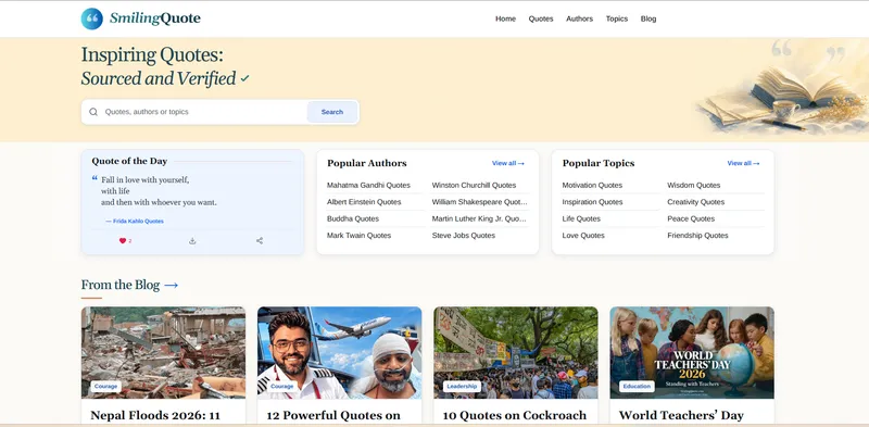 image of SmilingQuote