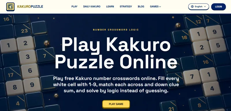 image of Kakuro Puzzle image of Kakuro Puzzle