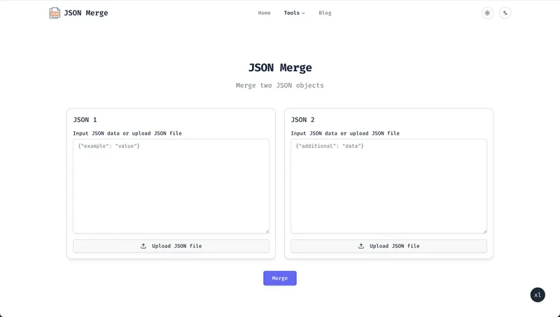 image of JSON Merge