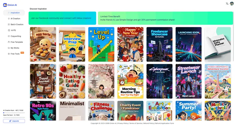 image of Onion AI - AI Poster Maker