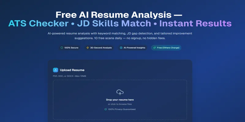 image of AI ATS Checker