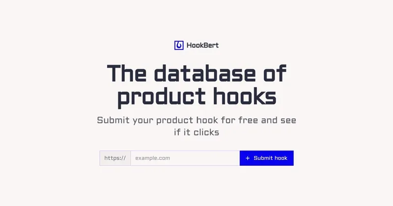 image of HookBert