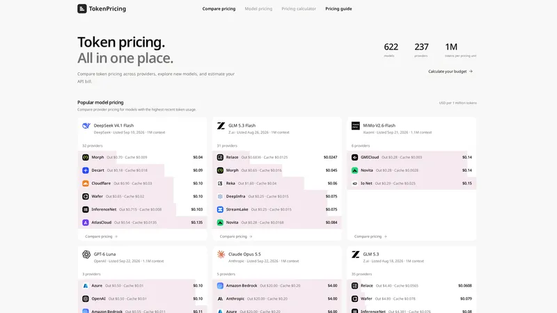 image of TokenPricing