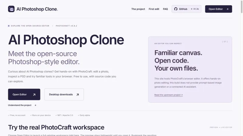image of AI Photoshop Clone