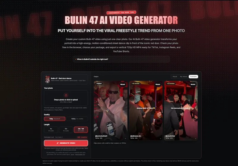 image of Bulin 47 AI Video Generator