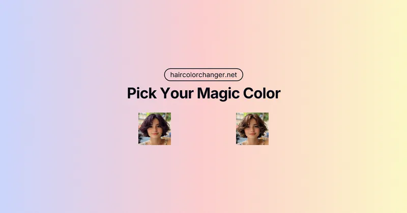 image of AI Hair Color Changer
