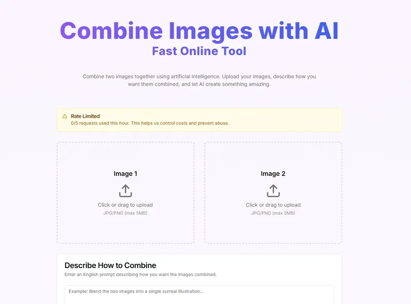 image of Combine Images with AI