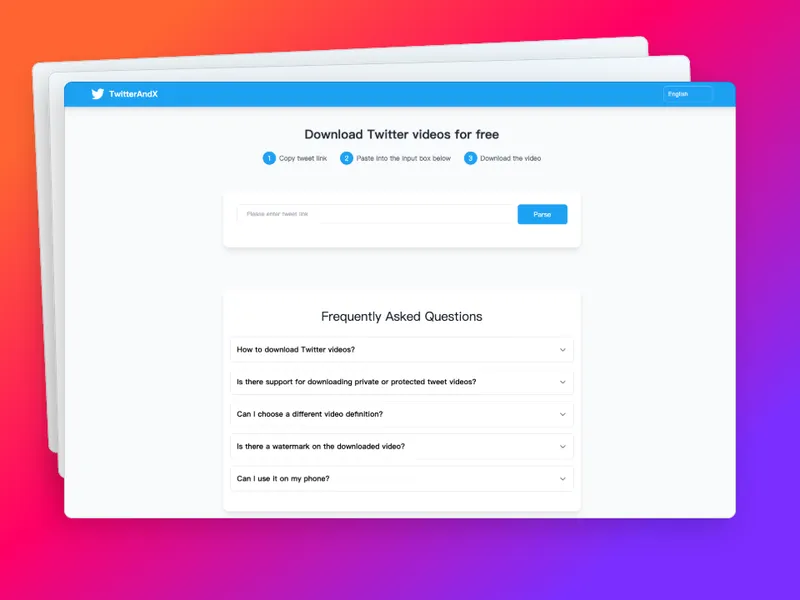 image of Twitter Video Downloader image of Twitter Video Downloader